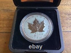 2005 Canada $5 Silver Maple Leaf Tulip Privy 3500 Mintage