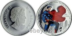 2013 Canadian $20 SupermanT Man of SteelT 1 oz Fine Silver Coin