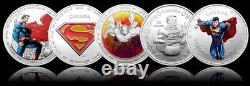 2013 Canadian $20 SupermanT Man of SteelT 1 oz Fine Silver Coin