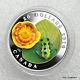 2014 Canada $20 Venetian Glass Leopard Frog & Water Lily 1oz Silver Coin