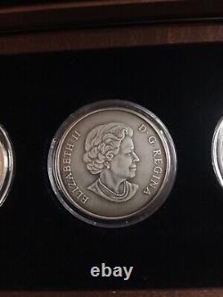 2015 $25 Fine Silver 3-set Royal Canadian Mint