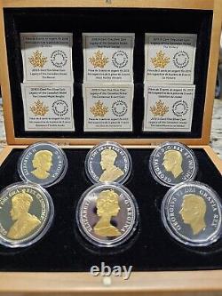 2015 5-Cent Fine Silver Coin Set. Six Beautiful Coins That Won't Disappoint