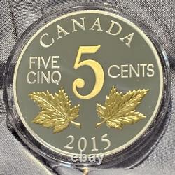 2015 5-Cent Fine Silver Coin Set. Six Beautiful Coins That Won't Disappoint