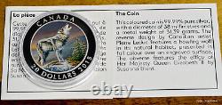 2015 Canada $20 Grey Wolf 1 oz. 9999 silver coin