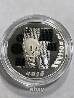 2015 Canada Looney Tunes (8) Coin Silver Set WithOGP & COA Item 6713