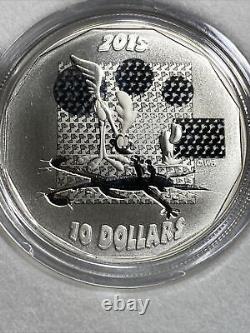 2015 Canada Looney Tunes (8) Coin Silver Set WithOGP & COA Item 6713