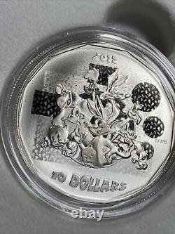 2015 Canada Looney Tunes (8) Coin Silver Set WithOGP & COA Item 6713