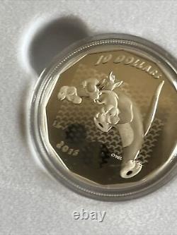 2015 Canadian Mint $10 Looney Tunes 1/2 oz Silver 8-Coin Set