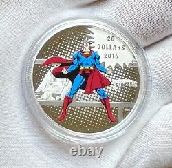 2016 Canada $20 3x 1oz DC Comics Superman, Batman, Wonder Woman 3 Coin Set