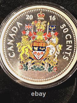 2016 Canada 5 Oz Silver Big Coin Series 50-Cent Coin. Striking & Magnificent