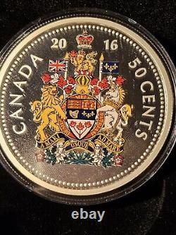 2016 Canada 5 Oz Silver Big Coin Series 50-Cent Coin. Striking & Magnificent