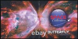 2016 Space Collection Butterfly Nebula Canada 1 Oz. 9999 Silver Maple Leaf