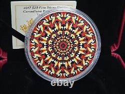 2017 Canada Loon Kaleidoscope 1 oz. 999 Fine Silver OGP Box & COA Canadiana