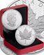 2017 Canada S $10 2 Oz 150th Anniversary Silver Proof Iconic Maple Leaf Mint