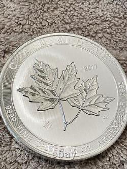 2017 Magnificent Maple 10 Oz. 9999 Fine Silver Coin Canadian Roya Mint