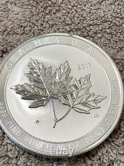 2017 Magnificent Maple 10 Oz. 9999 Fine Silver Coin Canadian Roya Mint