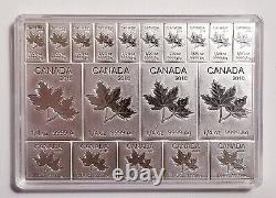 2018 Canada RCM Maple Leaf Flex Fractional 2 oz Fine Silver Bar Sealed