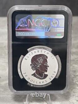 2018 Canada S$20 Silver Maple Leaf Reverse Proof NGC PF70 FDI 30th Anniversary