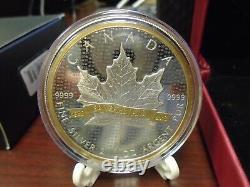 2018 Royal Canadian Mint $10.9999 Fine Silver 30 Year Maple Leaf 2 ounce