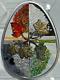 2018 Silver Pear Shaped 1 Oz Canadian Coin Four Seasons Colorized 999