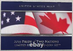 2019 Pride of Two Nations Limited Edition 2-Coin Silver Set (2oz. Total)