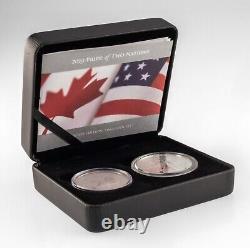2019 Pride of Two Nations Limited Edition Two-Coin Set Box/CoA Silver