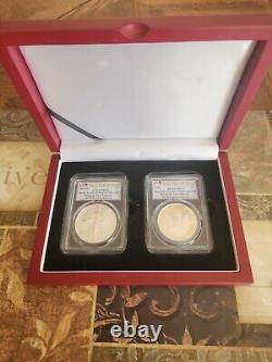 2019 RCM Pride of Two Nations 2-Coin Set PR-70 PCGS (First Day Of Issue) Not US