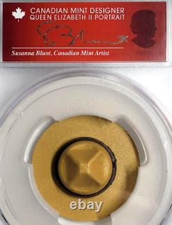 2020 $25 Canada 1.5oz Silver Mountie Hat Gilt Ag Matte PCGS MS70 Blunt Signature