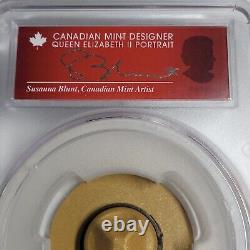 2020 $25 Canada 1.5oz Silver Mountie Hat Gilt Ag Matte PCGS MS70 Blunt Signature