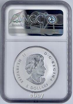 2020 $5 Canada Silver Coin O Canada Swarovski NGC PF 70 Reverse Proof FR 9999