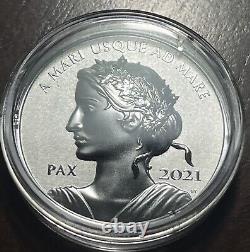 2021 Canada $1 Peace Dollar 30.76g. 99.99 Silver Coin with Capsule/Box/COA