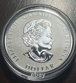 2021 Canada $1 Peace Dollar 30.76g. 99.99 Silver Coin with Capsule/Box/COA