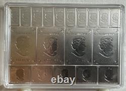 2021 Canada RCM Maple Leaf Mapleflex Fractional 2 oz Fine Silver Bar Sealed