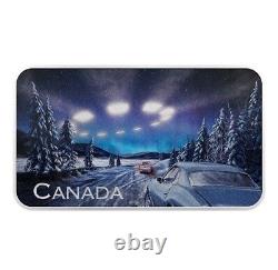 2021 Canadian $20 Photolum 1oz UFO coin Amaze your friends-great at campfires