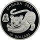 2022 Canada $15 Lunar New Year Of The Tiger. 9999 Fine Silver Box & Coa