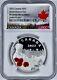2022 Canada $20 Remembrance Day Red Poppy Colorized Silver Coin Ngc Pf70ucam