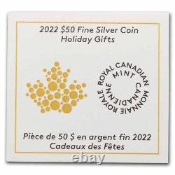 2022 Canada Silver $50 Holiday Gifts