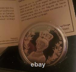 2022 Canadian Queen Elizabeth $20 1 oz silver Sense of Duty Last one Hard 2 find