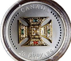 2023 $20 Fine Silver Coin Saint Edward's Crown. Expertly Struck by the RCM