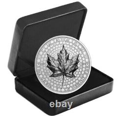 2023 5oz CANADA $50 Ultra-High Relief Silver Maple Leaf (207119)