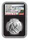 2023 Canada Great Hunters Grizzly Uhr 1-oz Silver Proof $20 Ngc Pf70 Uc Bc Fr