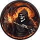 2023 Canada Maple Leaf Burning Grim Reaper Hell Edition 1 Oz Silver Coin