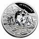 2023 Rcm 2 Oz Silver $30 Multifaceted Animal Family Grizzly Bear Sku#278649