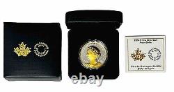 2024 $1 Canada Proof Peace Silver Dollar 1oz Ultra High Relief Gold Gilt Ogp/coa