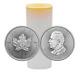 2024 Canada 1 Oz Silver Maple Leaf Coin. 999 Fine Bu (lot Of 100) Fast Shipping