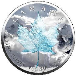 2024 Canada Maple Leaf Natural Disasters Avalanche Edition 1 oz Silver Coin