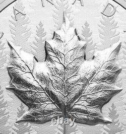 2024 Canada Pulsating Forest Maple 1 Oz Silver Ultra High Relief Reverse Proof