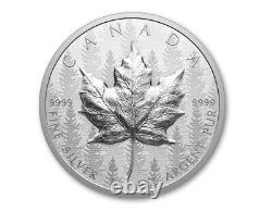 2024 Canada Pulsating Forest Maple Leaf 1 Oz Silver Ultra High Relief $20 Coin