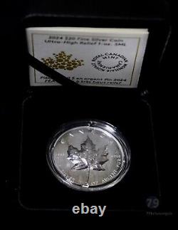 2024 Canada? Silver Maple Leaf? SML Ultra High Relief UHR 1 oz