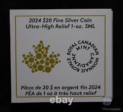 2024 Canada? Silver Maple Leaf? SML Ultra High Relief UHR 1 oz